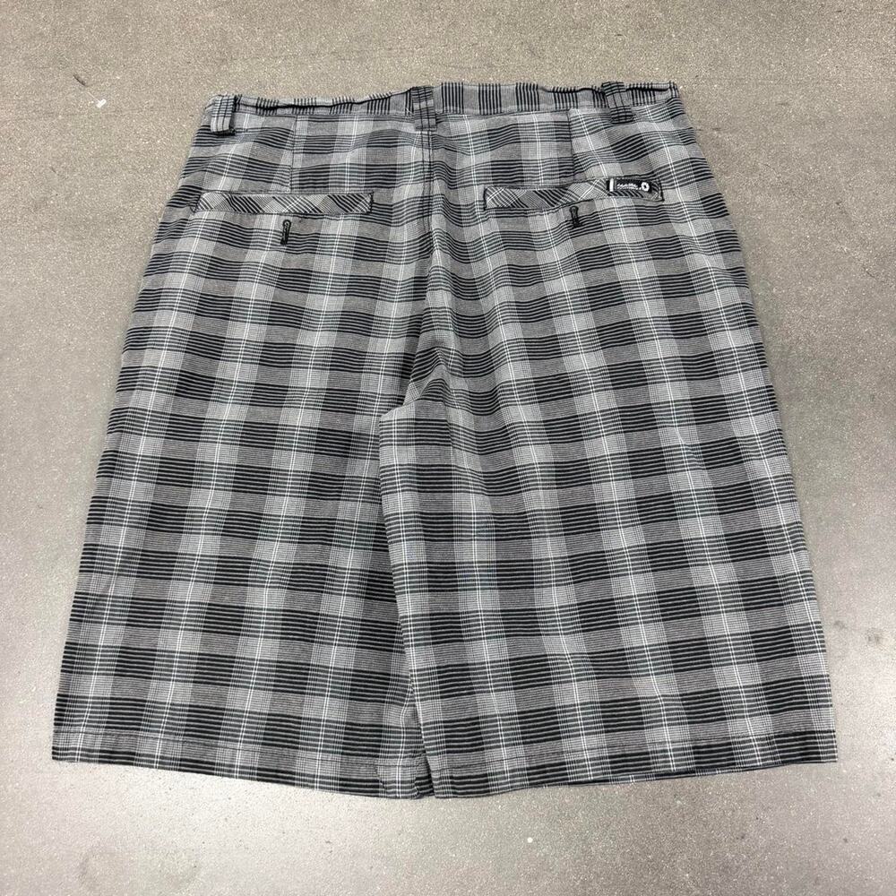 Southpole Baggy Plaid Shorts Mens 36 Y2K Hip Hop Skater Long Shorts - Picture 3 of 5